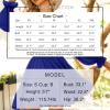 imageEXLURA Womens 2024 Casual Long Lantern Sleeve Dresses Square Neck Ruffle Tie Back Elastic Waist Aline Short Mini DressRoyal Blue