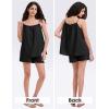 imageEXLURA Womens 2024 2 Piece Pajama Set Sleeveless Top and Shorts Set Loungewear Sleepwear Sets with Pockets Summer Pjs SetsBlack