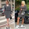 imageEXLURA Womens Professional Business Lightweight Blazer Dress Suit Sets 2 Piece Work Office Fashion OutfitsGrey
