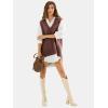 imageEXLURA Womens Oversized Sweater Vest Knit V Neck Tunic Casual Sleeveless Long Pullover Tank Tops Winter Spring Trendy 2025Brown
