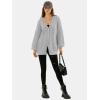 imageEXLURA Womens 2025 Oversized Cardigan Sweaters Fall Winter Lightweight Soft Knit Cardigan Open Front Button Outwear CoatsLight Grey