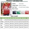imageEXLURA Patterns Reindeer Ugly Christmas Sweater Jumper Pullover TopsRed