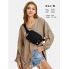 imageEXLURA Womens Spring Long Sleeve Shirts V Neck Casual Maternity Tops Loose Babydoll Pullover Dressy Tunic Blouse Outfits 2025Dark Khaki