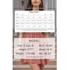 imageEXLURA Womens 2025 Summer Casual Square Neck Dresses Ruffle Short Sleeve Swiss Dot Flowy Mini DressBlush Pink