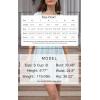 imageEXLURA Womens 2025 Summer Casual Square Neck Dresses Ruffle Short Sleeve Swiss Dot Flowy Mini DressLight Blue