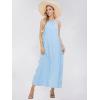 imageEXLURA Womens 2024 Summer Casual Sleeveless Beach Maxi Dress Plus Size Flowy Long Dress with Pockets Vacation OutfitBlue