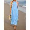imageEXLURA Womens 2024 Summer Casual Sleeveless Beach Maxi Dress Plus Size Flowy Long Dress with Pockets Vacation OutfitBlue