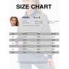 imageEXLURA Womens Oversized Sweatshirt for Women 2024 Fall Button Striped Long Sleeve Shirts Hoodies Preppy Top Y2K OutfitsBlack White
