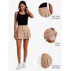 imageEXLURA Womens Mini Cargo Skirt 2024 High Waisted Activewear Skort Summer Y2K Skirt Shorts with Flap Pockets