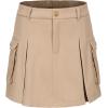 imageEXLURA Womens Mini Cargo Skirt 2024 High Waisted Activewear Skort Summer Y2K Skirt Shorts with Flap Pockets