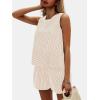 imageEXLURA Womens Summer 2 Piece Outfits Sleeveless Tank Top Matching Shorts Sets Cotton Striped Sweatsuits Vacation Beach 2025Light Khaki