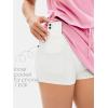imageEXLURA Womens Casual Summer 2 Piece Short Skirt Sets Short Sleeve Tshirt And Tennis Skort Dressy Cotton Matching SweatsuitsLight Pink