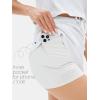 imageEXLURA Womens Casual Summer 2 Piece Short Skirt Sets Short Sleeve Tshirt And Tennis Skort Dressy Cotton Matching SweatsuitsWhite