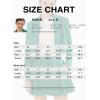 imageEXLURA Womens Business Casual Blazer Suit Sets and Pleated Mini Skirt 2 Piece Outfits Trendy Long Sleeve Y2K Clothes 2025Green