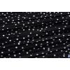 imageEXLURA Womens High Waist Polka Dot Pleated Maxi Skirt Midi Swing Skirt Beach Vacation Cruise Outfits with PocketsBlack