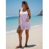 imageEXLURA Womens Summer Casual Sleeveless Romper Dress Loose Cotton Striped Shorts Overalls Jumpsuit Vacation Beach Outfits 2025Purple