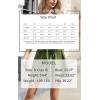imageEXLURA Womens Summer One Shoulder Sleeveless Tie Back Rompers ALine Flowy Wide Leg Casual Short Mini Dressy Jumpsuits