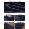 imageEXLURA Womens Fall Two Piece Skirt Sets Long Sleeve Mock Neck Sweatshirt Skort Matching Set Casual Lounge Tennis Outfits 2025Navy Blue