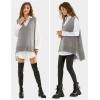 imageEXLURA Womens Oversized Sweater Vest Knit V Neck Tunic Casual Sleeveless Long Pullover Tank Tops Fall Winter Trendy 2025Grey