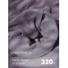 imageEXLURA Womens Barrel Sweatpants Fleece Lined Baggy Drawstring Pants Fall Winter Outfits Athletic Joggers with Pockets 2025Grey Purple