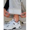imageEXLURA Womens Barrel Sweatpants Fleece Lined Baggy Drawstring Pants Fall Winter Outfits Athletic Joggers with Pockets 2025Light Grey
