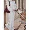 imageEXLURA Women 2 Piece Skirt Sets Fall Long Sleeve Hoodies Matching Long Dress Sweatsuits Lounge Set Travel Outfits Winter 2025Grey