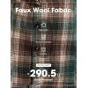 imageEXLURA Womens Faux Wool Plaid Mini Skirt Elastic High Waisted Tweed Skirts Button Bodycon Skirt Fall Winter Outfit PocketGreen Plaid