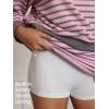 image:imageEXLURA Womens Two Piece Sets Cotton Striped Sweatshirt Matching Skirt Skort Tennis Vacation Cruise Outfits Travel Set 2026Grey Pink