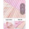 image:imageEXLURA Womens Summer 2 Piece Outfits Cotton Sleeveless Button Down Shirts Matching Shorts Sets Cruise Beach Vacation ResortOrange Pink