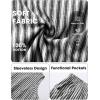 image:imageEXLURA Womens 100 Cotton 2 Piece Striped Outfits Sleeveless Tank Tops and Matching Bermuda Shorts 2026 Casual Beach VacationBlack