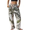 image:imageEXLURA Womens 100 Cotton Camo Pants High Waisted Straight Leg Baggy Denim Trousers Y2K Trendy Casual Forest Camo Cargo JeansWhite Camo