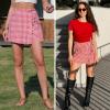 image:imageEXLURA Womens High Waisted Gingham Skort ALine Wrap Mini Skirt with Shorts Side Tie Cotton Plaid Skorts Summer Outfits 2026Red