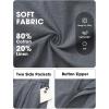 image:imageEXLURA Womens Cotton Linen Capri Pants Summer Wide Leg High Waist Casual Cropped Pant Palazzo with Pockets Beach Travel 2026Grey