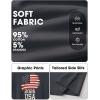image:imageEXLURA Womens Cotton Graphic TShirts Short Sleeve Country Print Soccer Fan Tee National Pride Casual Summer Tops 2026 TrendyBlack