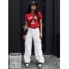 image:imageEXLURA Womens Cotton Graphic TShirts Short Sleeve Country Print Soccer Fan Tee National Pride Casual Summer Tops 2026 TrendyRed