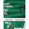 image:imageEXLURA Womens Crewneck Soccer Graphic Print Shirts Short Sleeve Football Jersey Top Y2K Sporty Summer Casual T Shirts 2026Deep Green