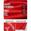 image:imageEXLURA Womens Crewneck Soccer Graphic Print Shirts Short Sleeve Football Jersey Top Y2K Sporty Summer Casual T Shirts 2026Red