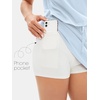 image:imageEXLURA Womens Summer 2 Piece Short Skirt Sets Cotton Short Sleeve Tshirt Matching Tennis Skort Airport Travel Vacation OutfitLight Blue