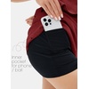image:imageEXLURA Womens Summer 2 Piece Short Skirt Sets Cotton Short Sleeve Tshirt Matching Tennis Skort Airport Travel Vacation OutfitWine Red