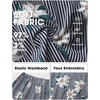 image:imageEXLURA Womens Summer Cute Striped Shorts Comfy Cotton Elastic Waist Floral Shorts Casual Boho Beach Short Pants with PocketsNavy Blue Stripe